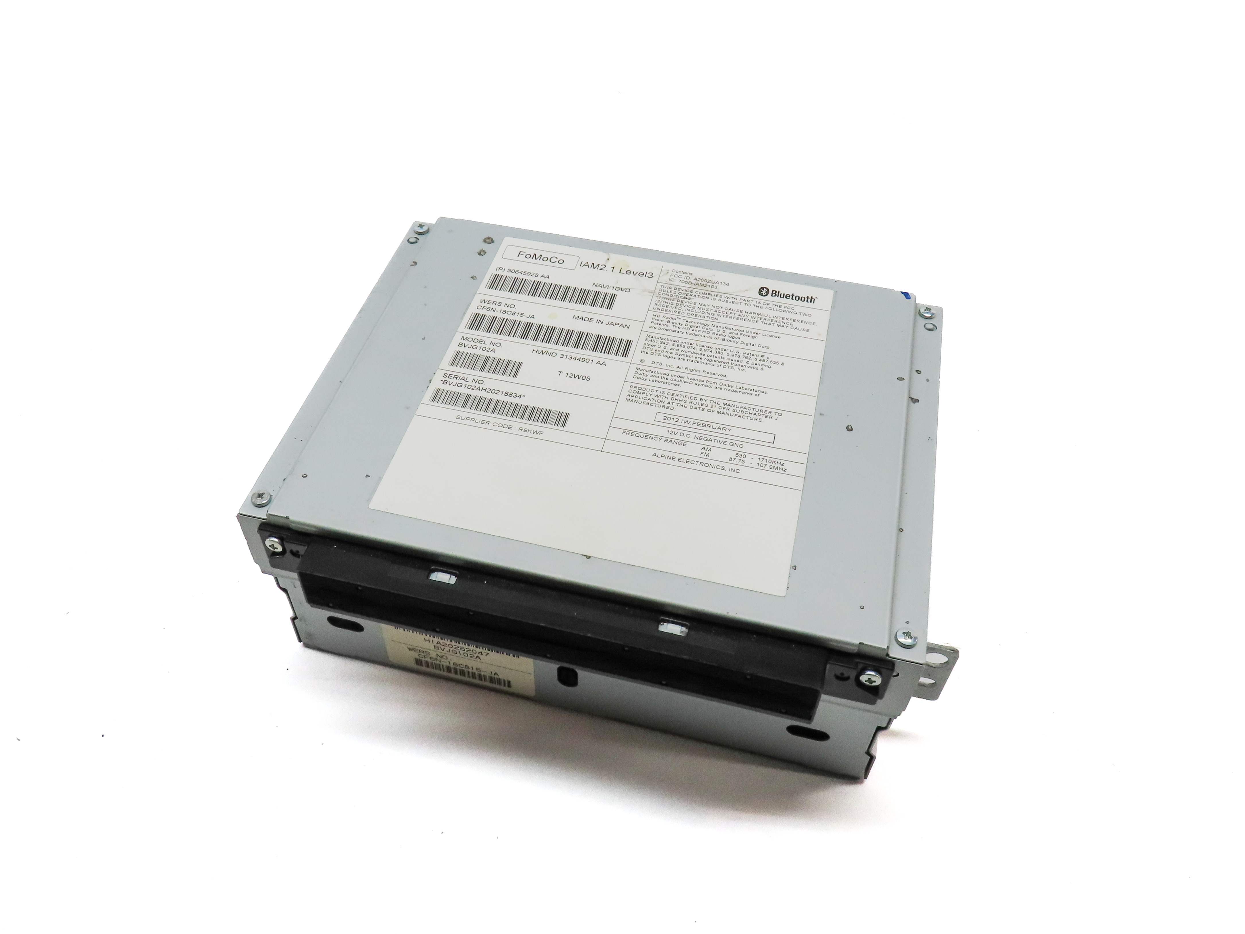 12-16 RANGE ROVER SPORT EVOQUE LR4 (L320 L405 L494 L538) CD NAV STEREO RECEIVER — exact item pictured